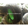 16 polegadas 6.50-8 roda de carrinho de praia de borracha pneumática aro de plástico